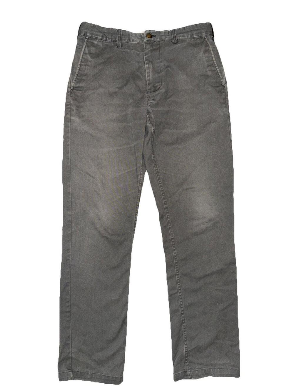 Obey Mens straight leg jeans chino pant sz 30 grey Y2k alternative grunge